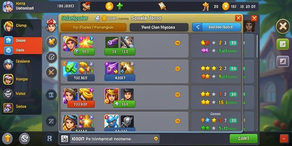 kramat77 - Tangkapan layar menunjukkan grafis yang memukau dan lingkungan game.